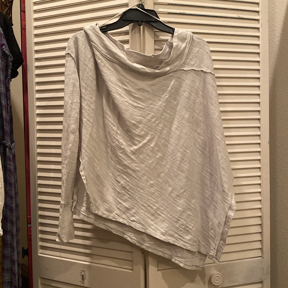 We The Free Olive Green Off-Shoulder Sweater - Picture 10 of 16